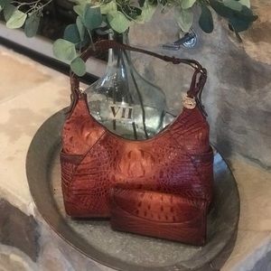 Brahmin purse with matching wallet